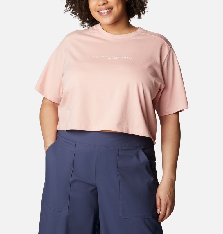 Orange Women's Sun Trek T-Shirt | EFBSNX-476 - Columbia Outlet Store
