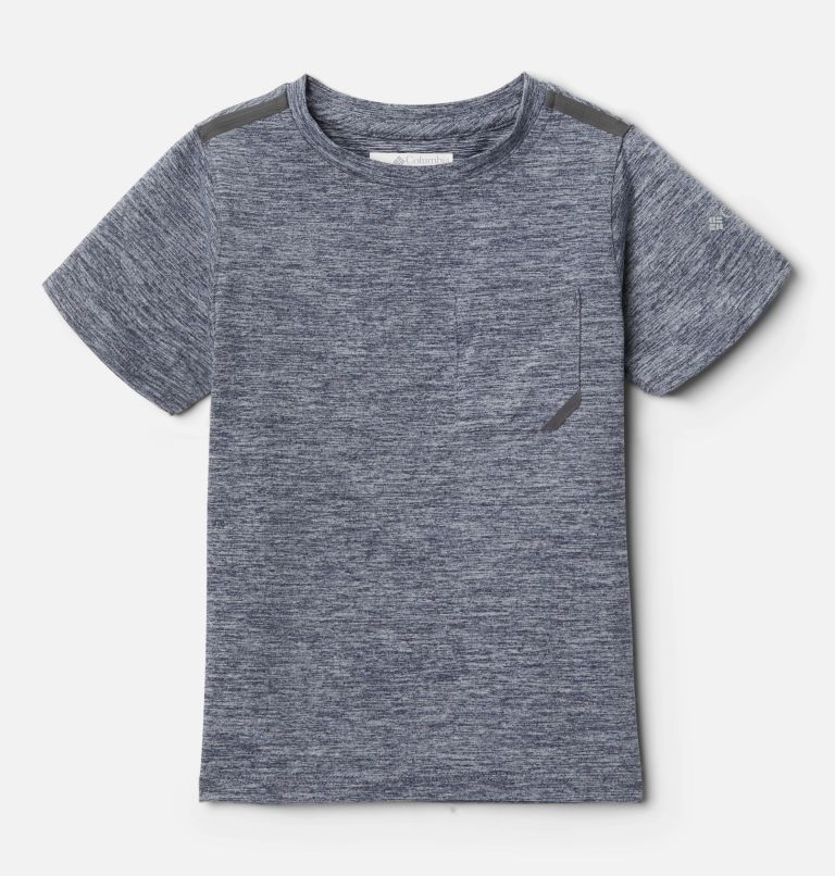 Grey Kids' Tech Trek T-Shirt | ONZLBC-674 - Columbia Outlet Store