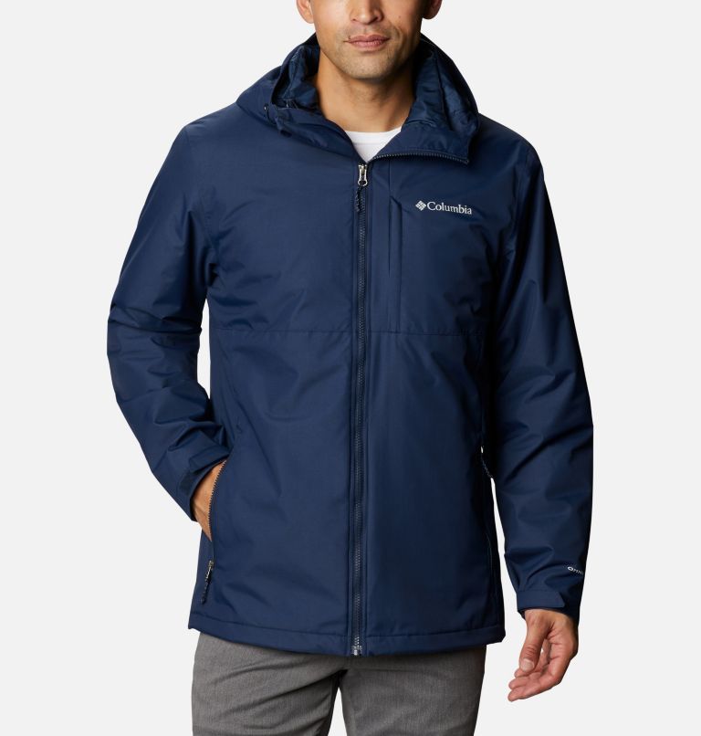 Navy Men's Ridge Gates Interchange 3 In 1 Jacket | WUAMED-465 - Columbia Outlet Store