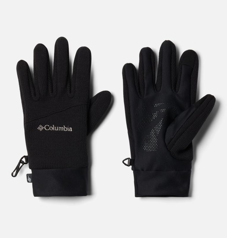 Black Men's Birch Woods Gloves | KXBMYI-921 - Columbia Outlet Store