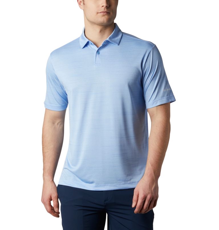 Azul Men's Omni-Wick Polo | UYHJCX-280 - Columbia Outlet Store