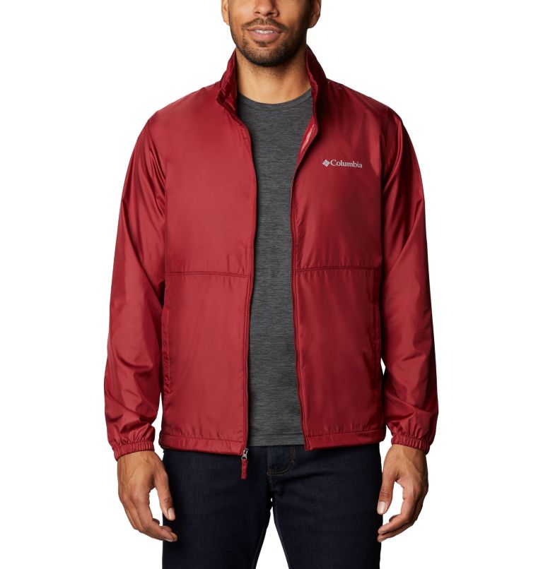 Red Men's Creekview Windbreaker | GENWUK-124 - Columbia Outlet Store