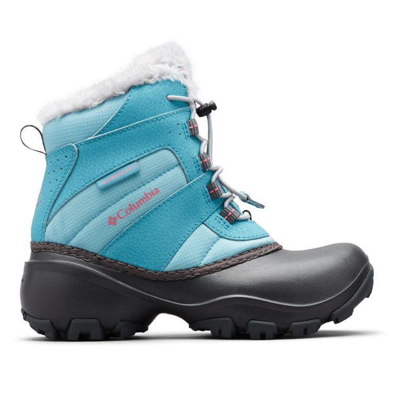 Grey Red Kids' Rope Tow Waterproof Boots | BZKSPW-879 - Columbia Outlet Store