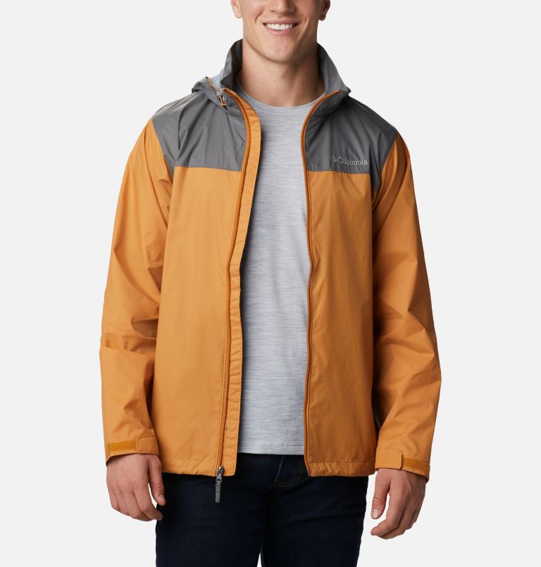 Grey Men's Glennaker Lake Rain Jacket | FGRZBS-625 - Columbia Outlet Store