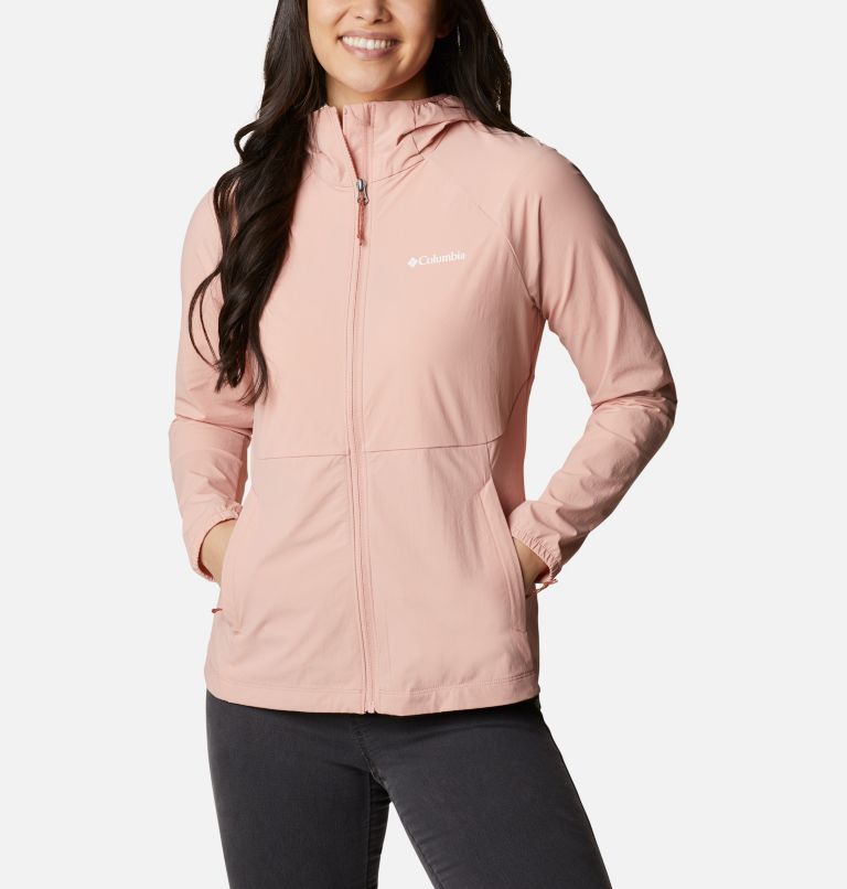 Pink Women's Boulder Path Windbreaker | CMQUFB-642 - Columbia Outlet Store