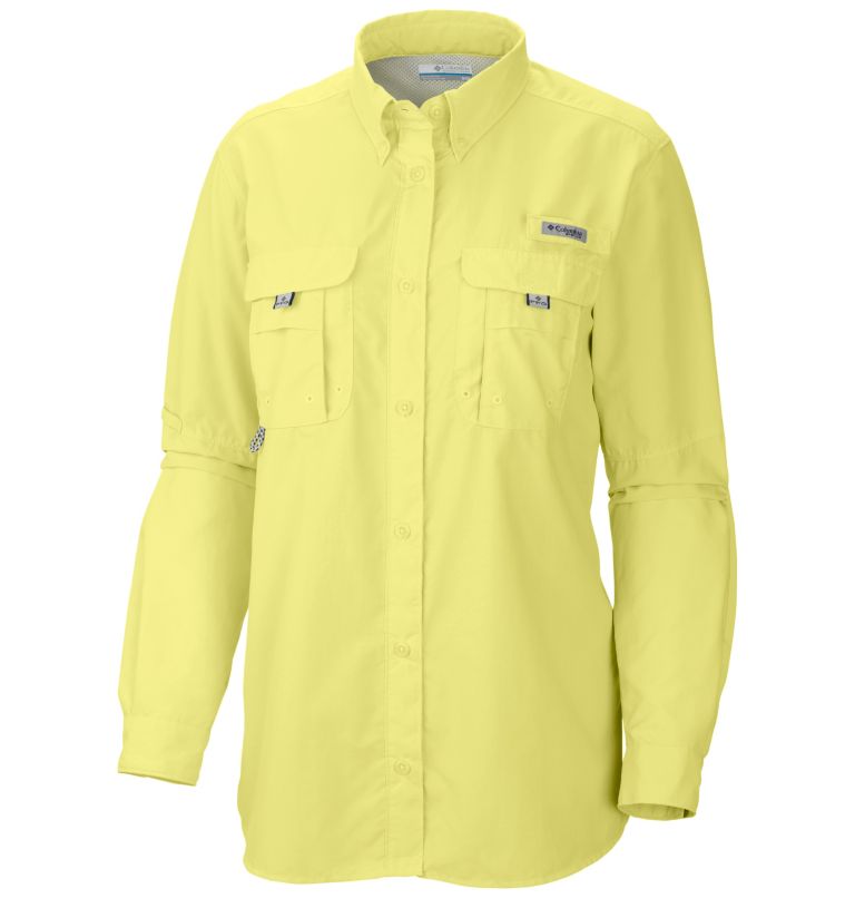 Black Women's PFG Bahama Shirts | WTCNMB-124 - Columbia Outlet Store