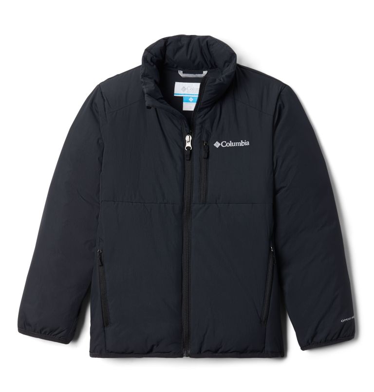 Black Kids' Grand Wall Puffer Jacket | FWCGUM-960 - Columbia Outlet Store