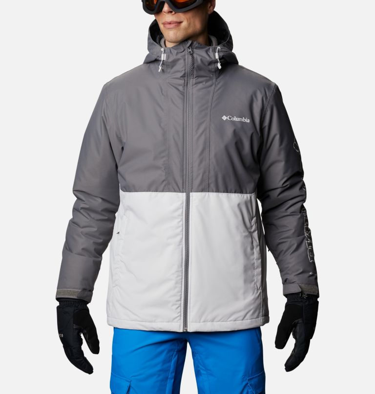Grey Men's Timberturner Ski Jacket | FQTOGN-174 - Columbia Outlet Store