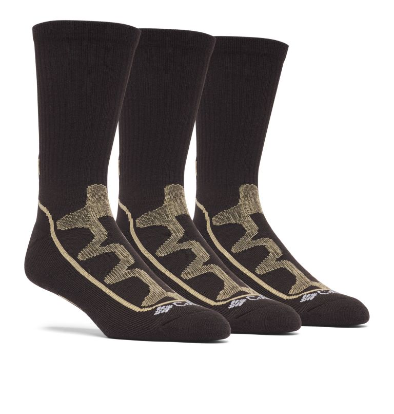Brown Men's Poly Socks | GUKRMN-642 - Columbia Outlet Store