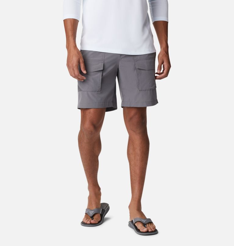 Grey Men's PFG Permit III Shorts | CTYWHZ-579 - Columbia Outlet Store