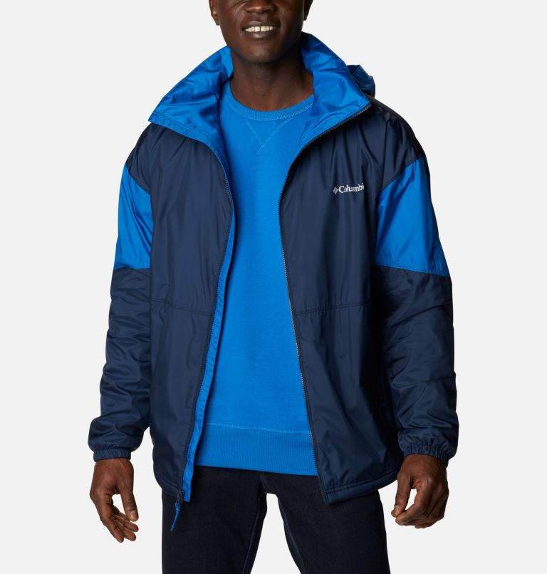 Black Grey Men's Point Park Windbreaker | JKIRYD-417 - Columbia Outlet Store