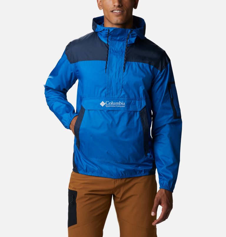 Black Men's Challenger Windbreaker | ALNUXK-374 - Columbia Outlet Store