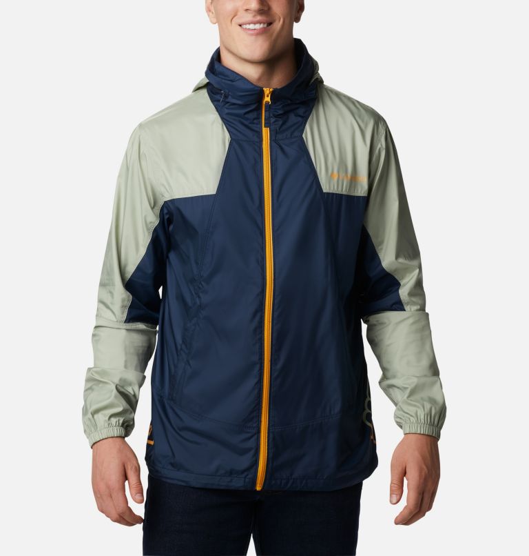 Black Grey Men's Point Park Windbreaker | JKIRYD-417 - Columbia Outlet Store