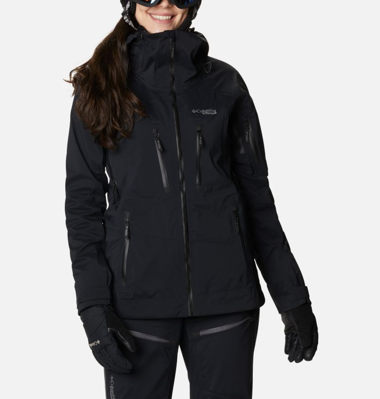 Blue Red Orange Women's Peak Pursuit Ski Jacket | NRPJDK-130 - Columbia Outlet Store