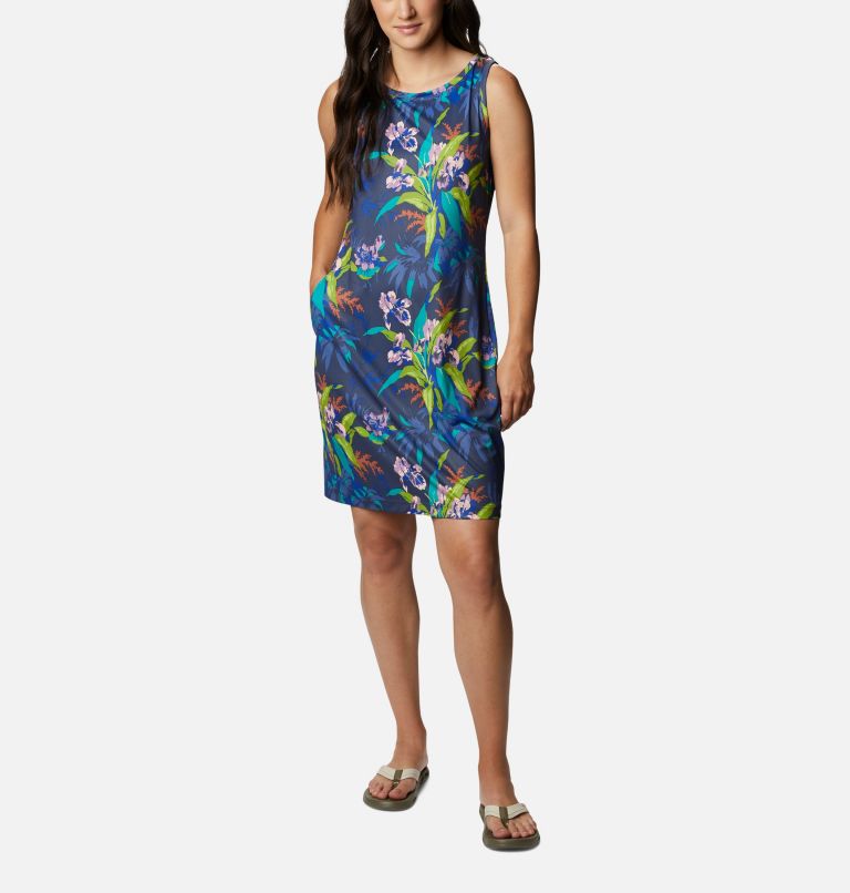 Blue Women's Chill River Dresses | IPNEBW-364 - Columbia Outlet Store