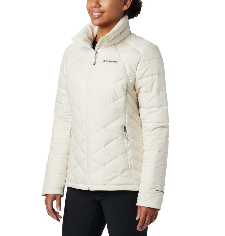 Olive Green Women's Heavenly Insulated Jacket | XCQZUA-658 - Columbia Outlet Store