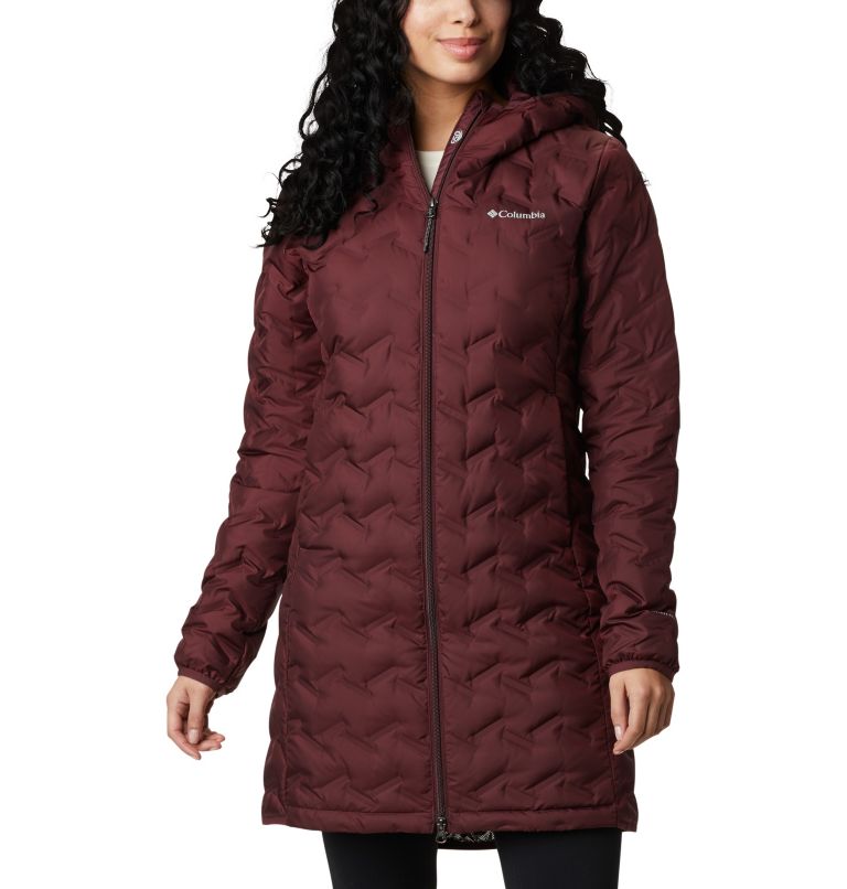 Black Women's Delta Ridge Down Jacket | VZEPWT-873 - Columbia Outlet Store