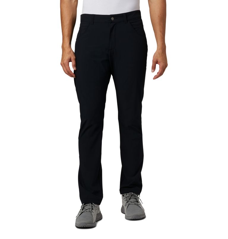 Black Men's Outdoor Elements Hiking Pants | LRJIFN-304 - Columbia Outlet Store