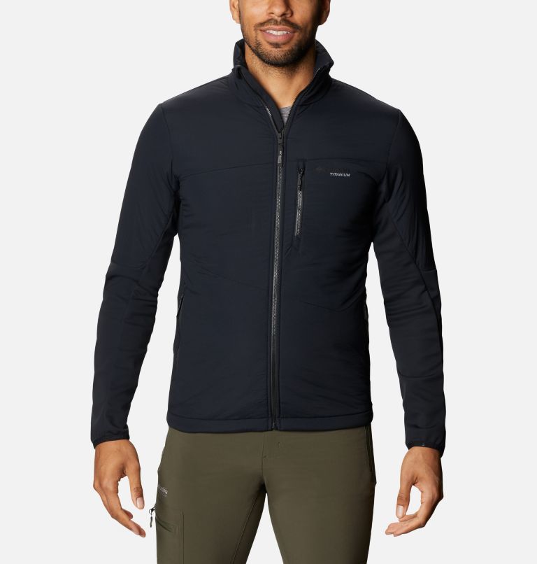 Blue Navy Men's Peak Pursuit Fleece Jacket | SFBQDP-325 - Columbia Outlet Store