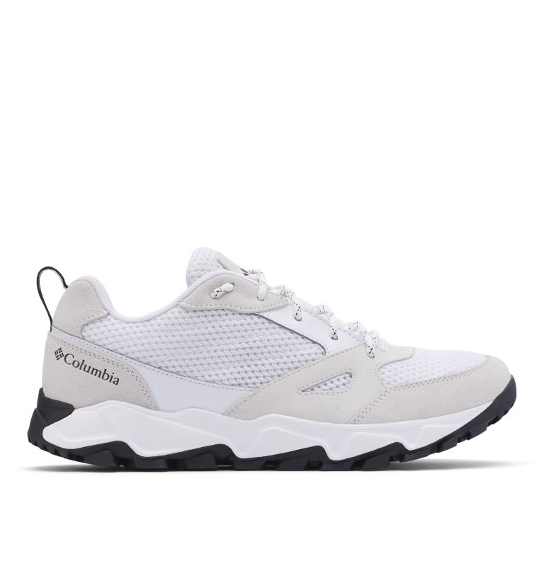 White Black Men's IVO Trail Sneakers | SEIZHL-942 - Columbia Outlet Store