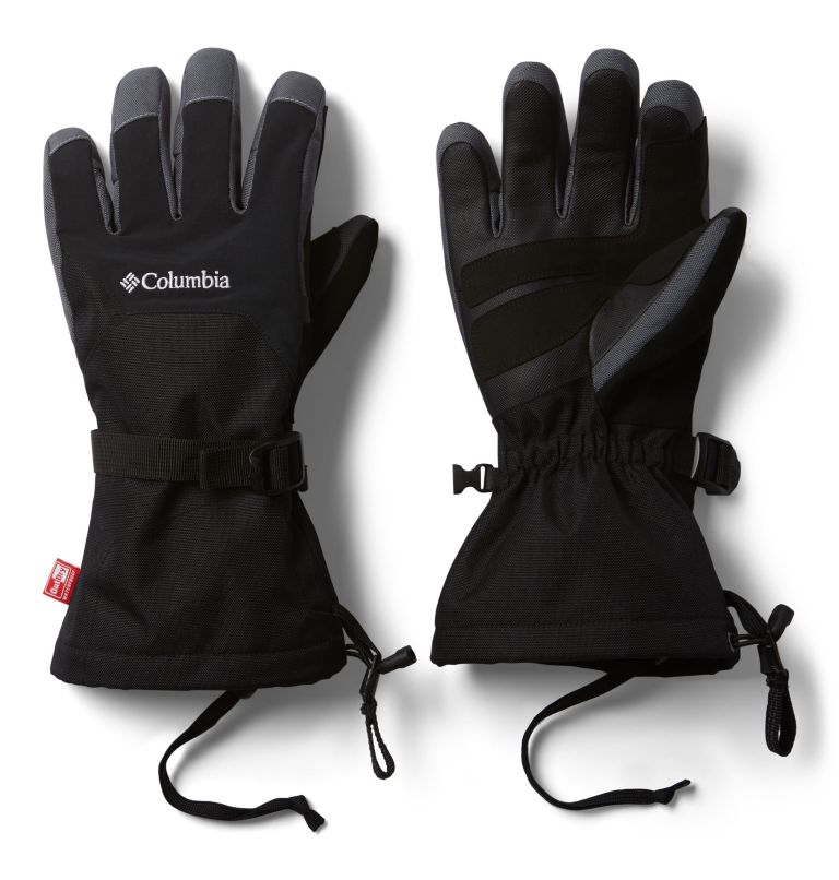 Black Men's Inferno Range Gloves | LAKTZR-319 - Columbia Outlet Store
