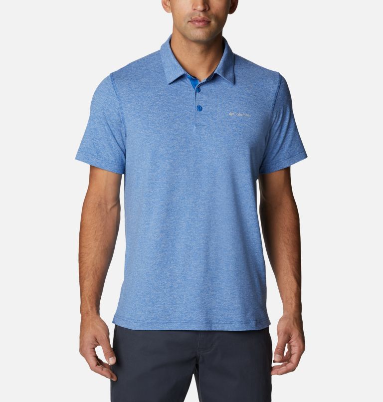 Black Men's Tech Trail Polo | VORUQN-759 - Columbia Outlet Store