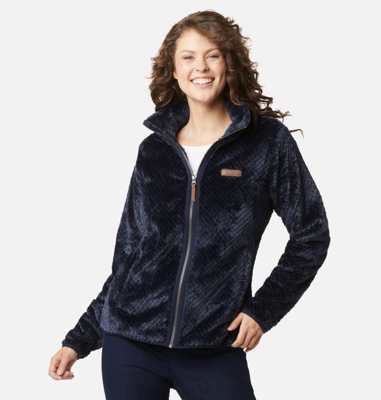 Black Women's Fireside Sherpa Fleece Jacket | XGFMHL-608 - Columbia Outlet Store