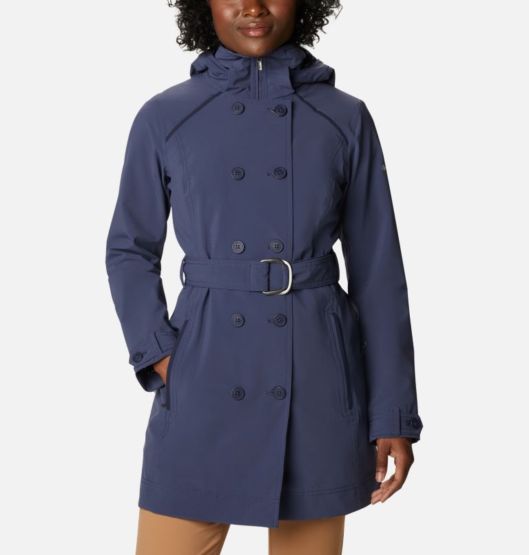 Blue Women's Zenith Vista Rain Jacket | IHVMLJ-258 - Columbia Outlet Store