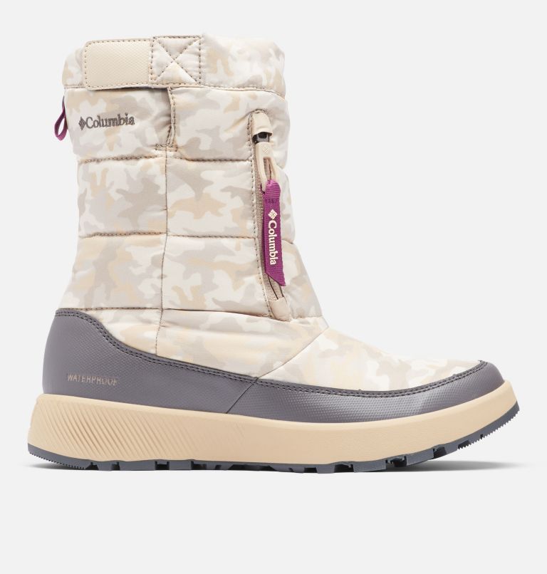 Beige Grey Women's Paninaro Omni-Heat Boots | ISUNLD-275 - Columbia Outlet Store