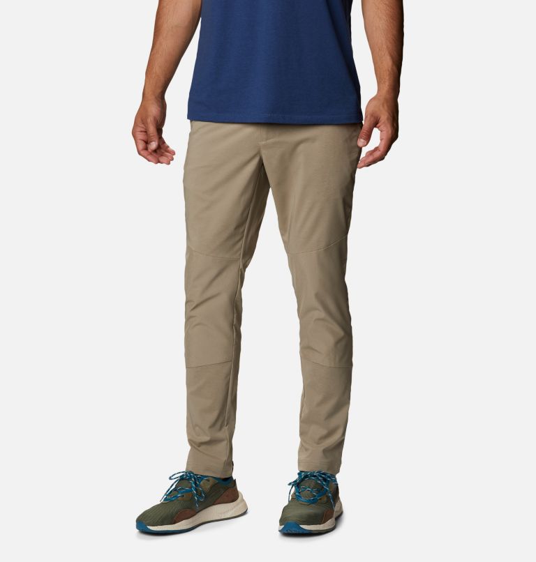 Beige Men's Tech Trail Hiking Pants | NJYFXS-896 - Columbia Outlet Store