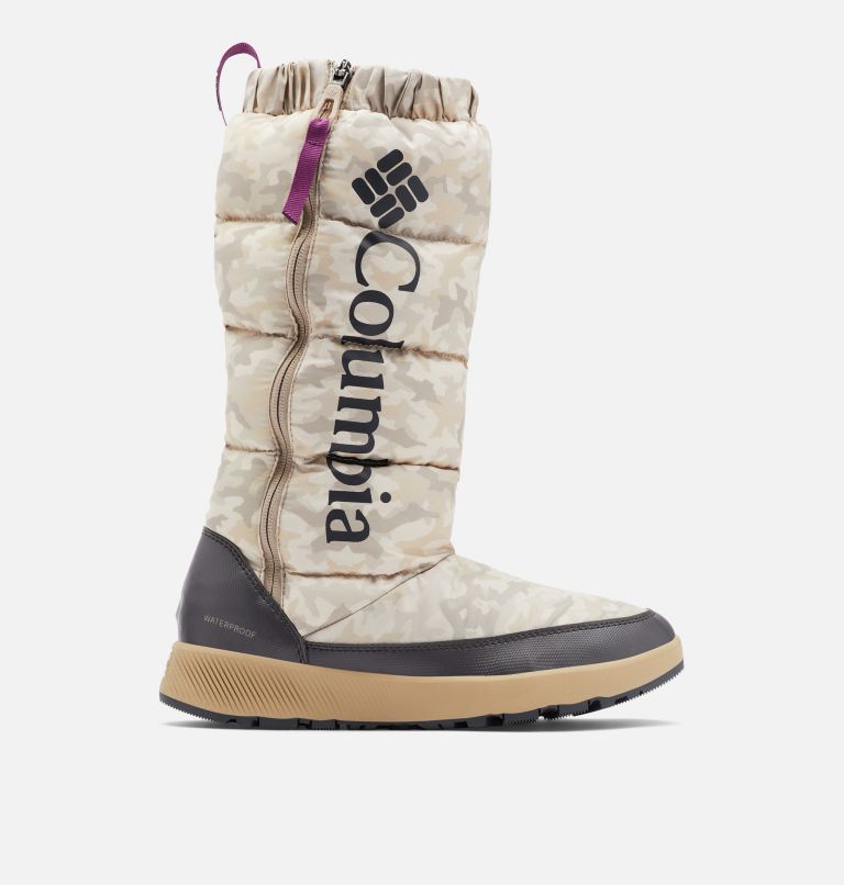 Beige Grey Women's Paninaro Omni-Heat Boots | ISUNLD-275 - Columbia Outlet Store