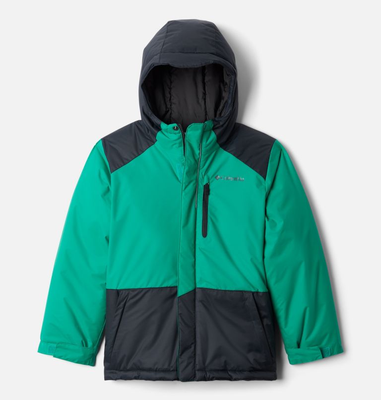 Green Black Kids' Lightning Lift Ski Jacket | HVKLJD-865 - Columbia Outlet Store