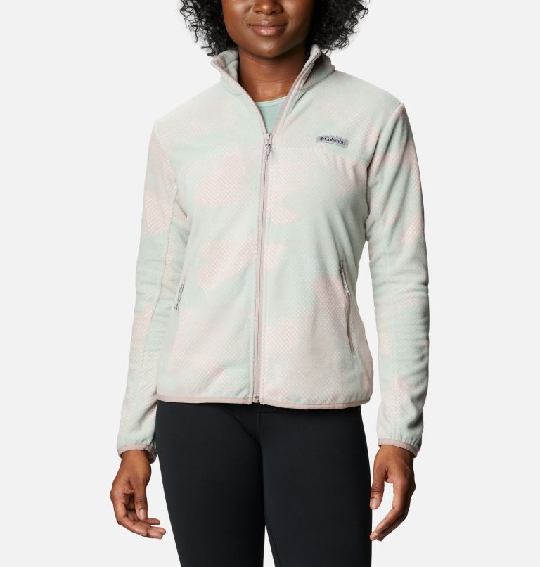White Women's Ali Peak Fleece Jacket | CNGKSO-703 - Columbia Outlet Store