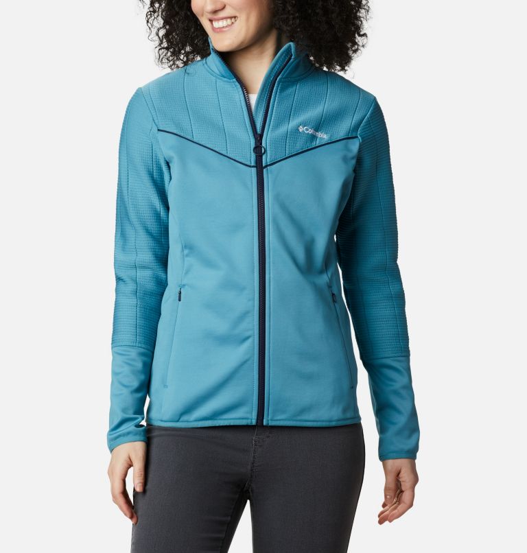 Blue Women's Roffe Ridge Fleece Jacket | TPLQXV-971 - Columbia Outlet Store