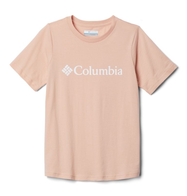 Yellow Kids' CSC Basic Logo Shirts | BALRDM-037 - Columbia Outlet Store