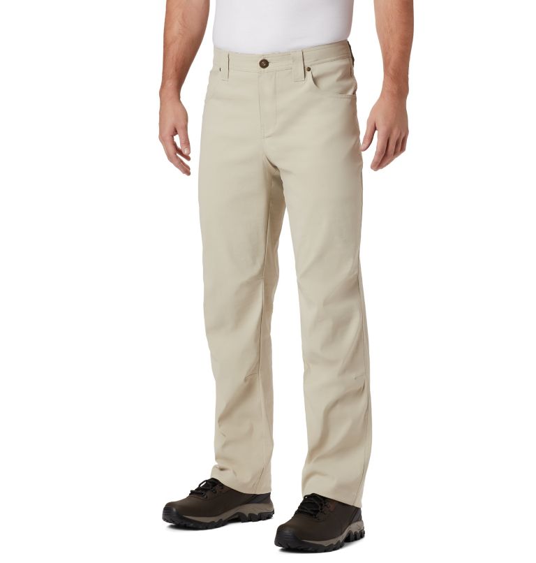 Khaki Men's PHG Bucktail Outdoor Pants | ISGCOM-601 - Columbia Outlet Store