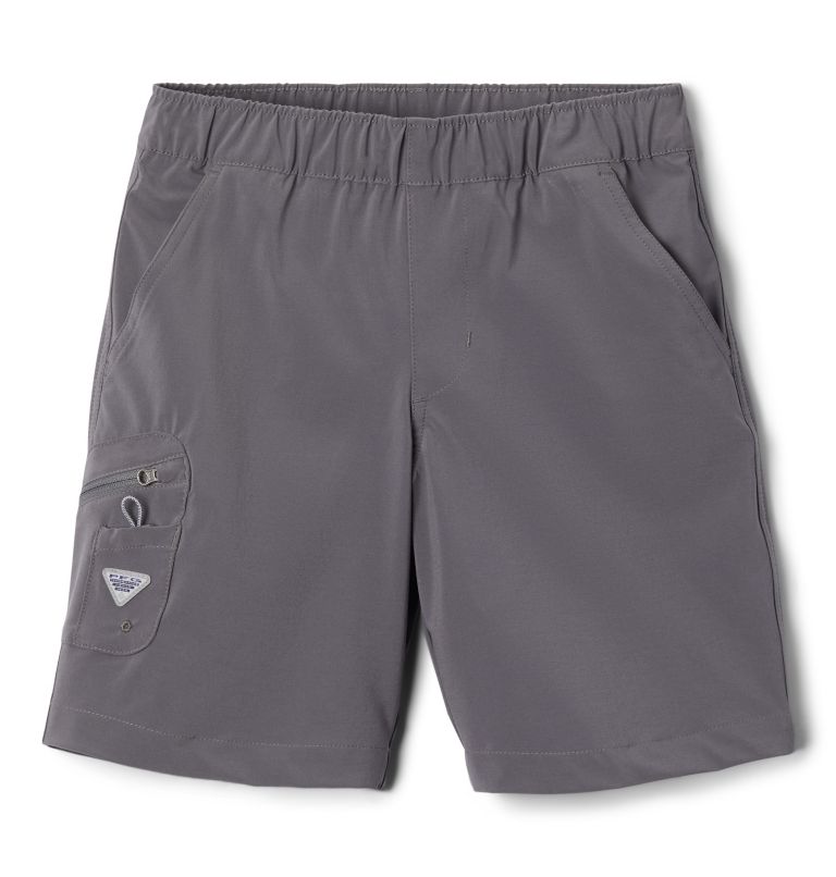 Black White Kids' PFG Terminal Tackle Shorts | DKRLPG-623 - Columbia Outlet Store