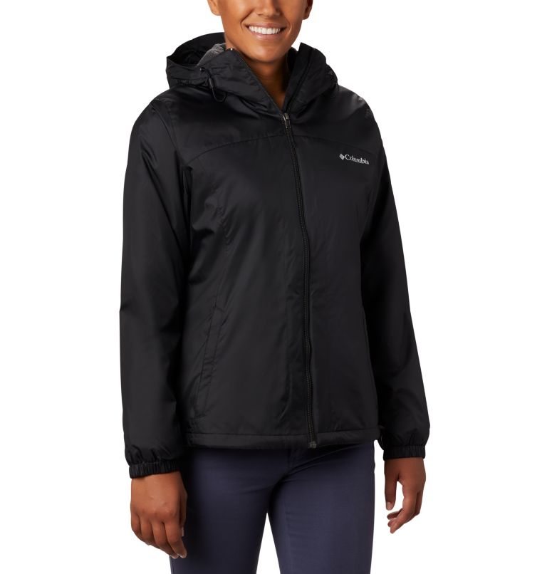 Blue Women's Switchback Sherpa Rain Jacket | KZPLRY-983 - Columbia Outlet Store
