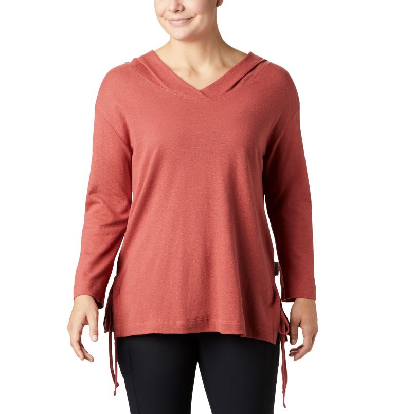 Red Women's Summer Chill Hoodies | NPWRCT-896 - Columbia Outlet Store