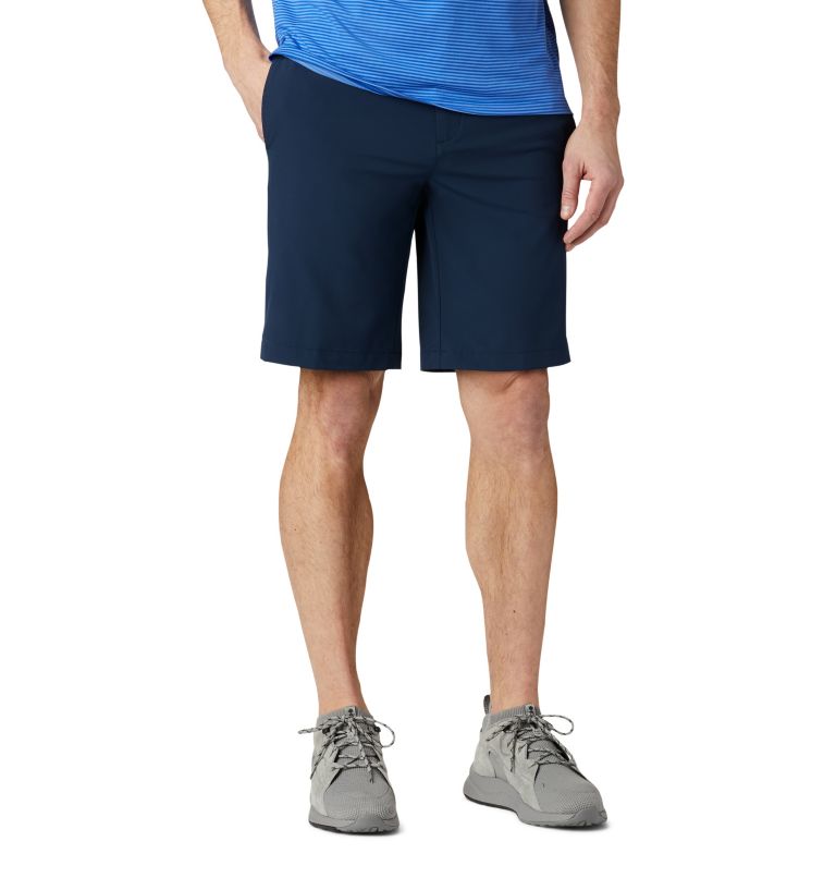 Navy Men's Omni-Wick Shorts | XWBGDH-805 - Columbia Outlet Store