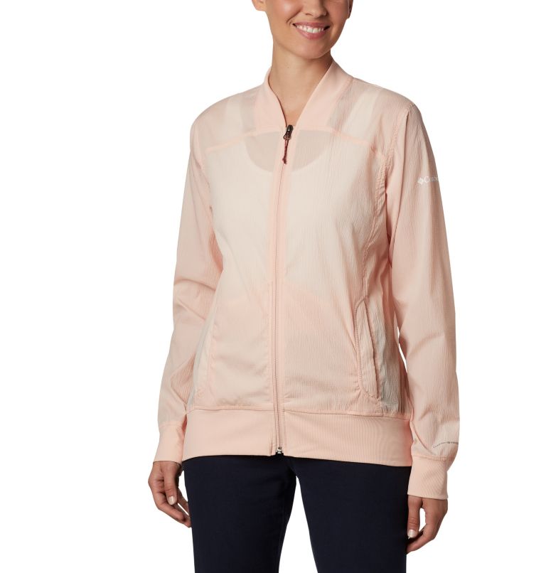 Pink Women's Bachy Butte Windbreaker | RAFQYX-781 - Columbia Outlet Store