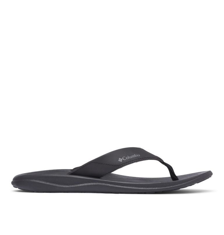 White Grey Men's PFG Flip Flops | YPMFDB-187 - Columbia Outlet Store