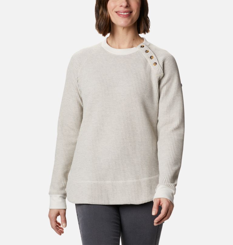 White Women's Chillin Sweaters | VZYOEQ-182 - Columbia Outlet Store