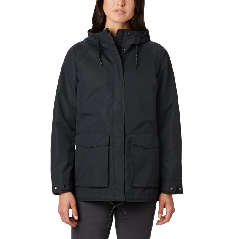 Black Women's South Canyon Rain Jacket | QJSWDC-751 - Columbia Outlet Store