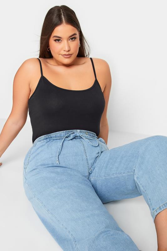 Yours YOURS Curve White Textured Shorts
