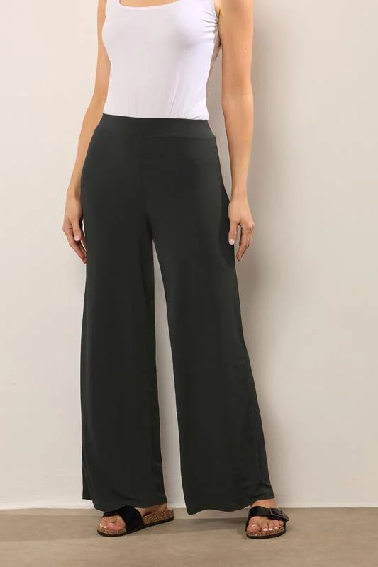 LTS LTS Tall Green Textured Slash Neck Top