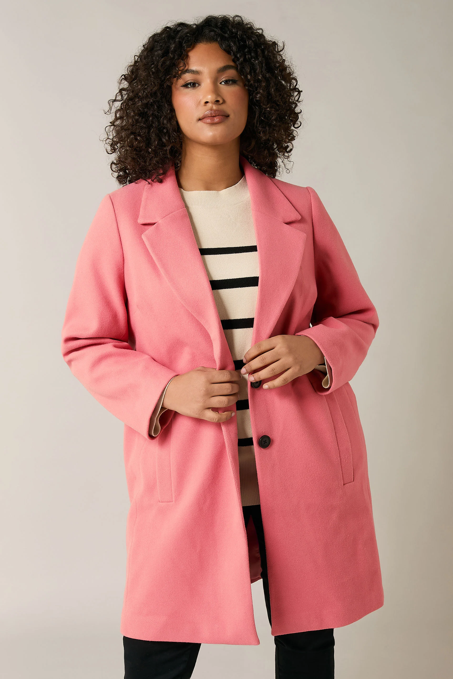 Evans Evans Pink Formal Coat
