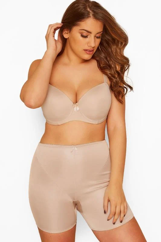 Yours YOURS Nude Moulded Underwired T-Shirt Bra