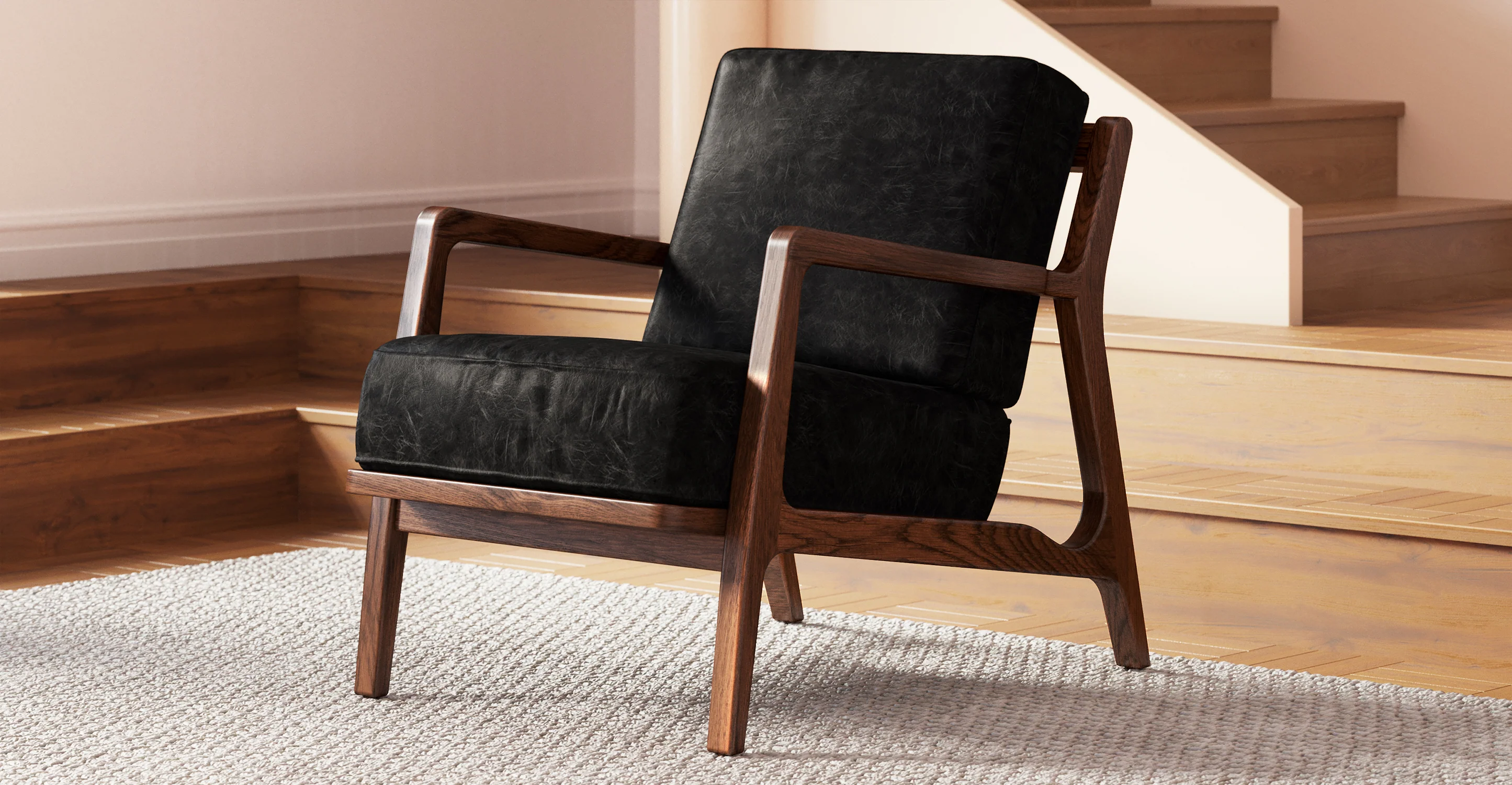 Verity Leather Lounge Chair