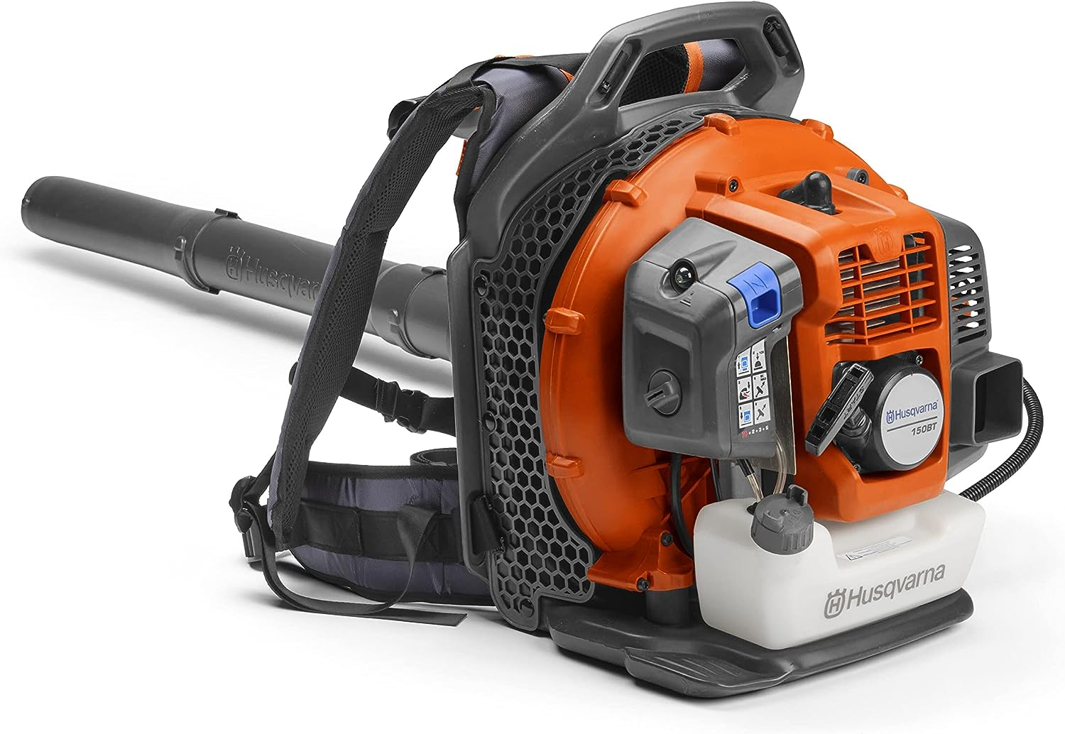 Husqvarna 150BT Gas Backpack Leaf Blower, 51cc 2.16HP, 765CFM 270MPH, Ergonomic Design